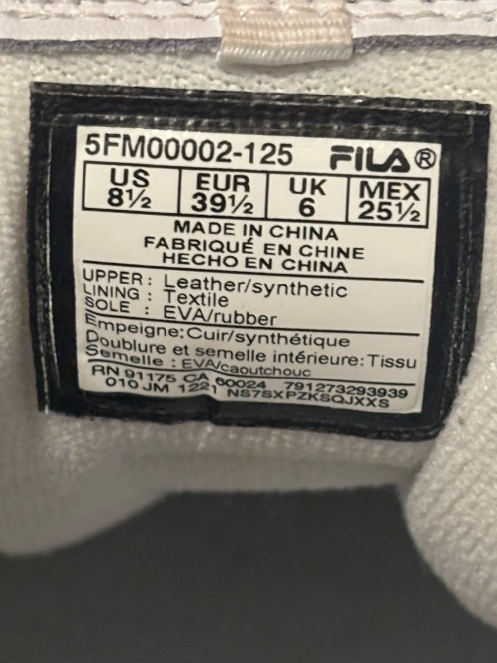 FILA Disrupter ll Premium - Picture 5 of 5